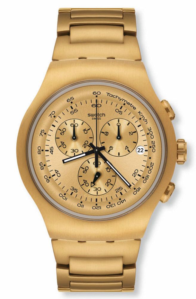 Swatch Irony The Chrono GOLDEN BLOCK