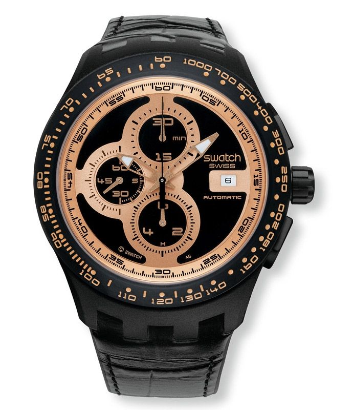 Swatch Chrono Automatik Right track SUNSET 