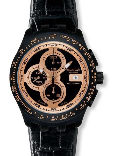 Swatch Chrono Automatik Right track SUNSET 