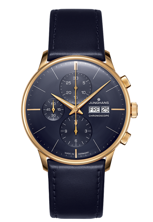 Junghans Meister Chronoscope blu