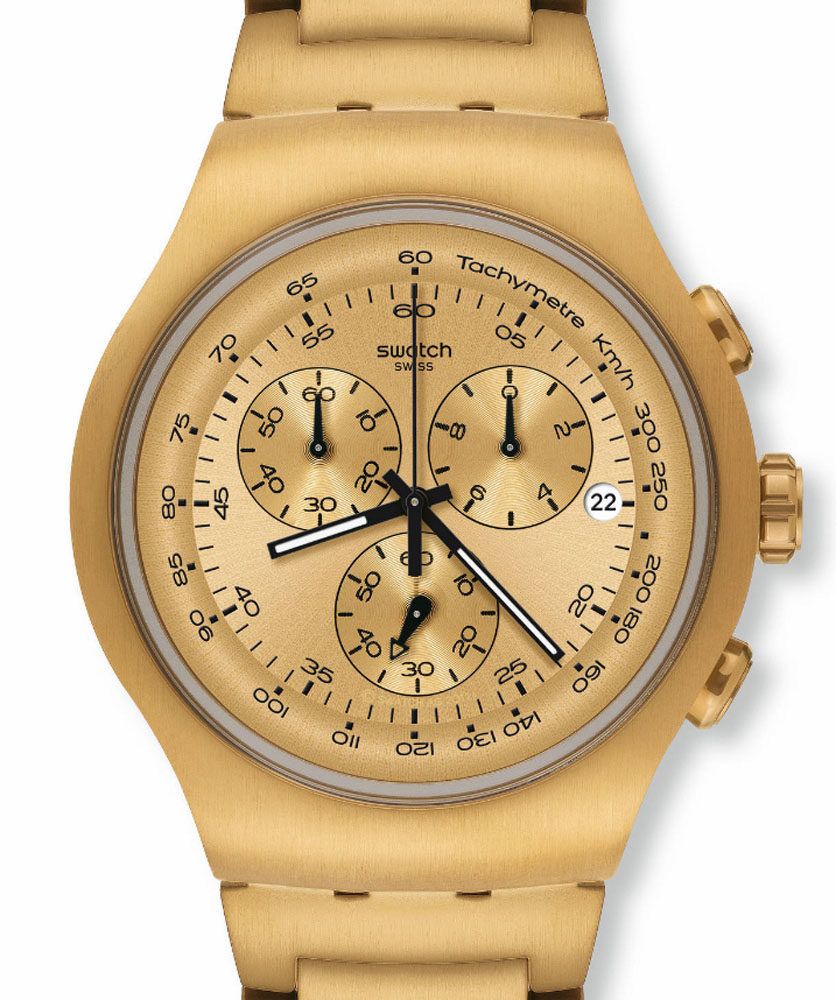 Swatch Irony The Chrono GOLDEN BLOCK